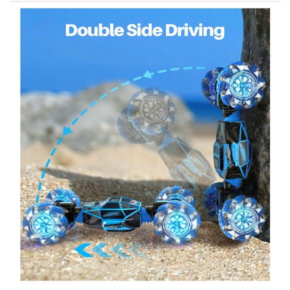 4WD Gesture Sensing Remote Control Car 2.4GHz HandControl Double Sided - Picture 4 of 6